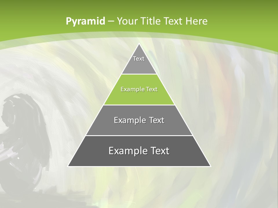 A Person Sitting In Front Of A Colorful Background PowerPoint Template