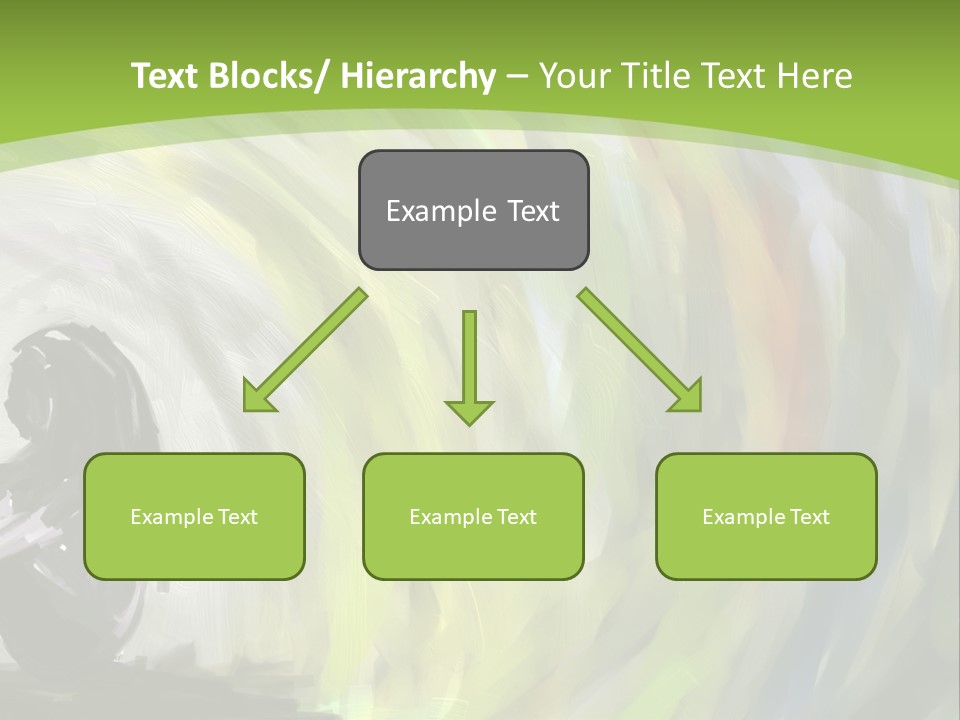 A Person Sitting In Front Of A Colorful Background PowerPoint Template