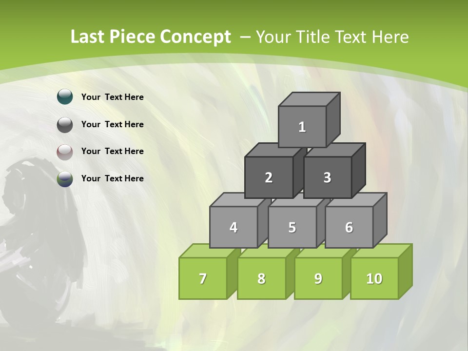 A Person Sitting In Front Of A Colorful Background PowerPoint Template