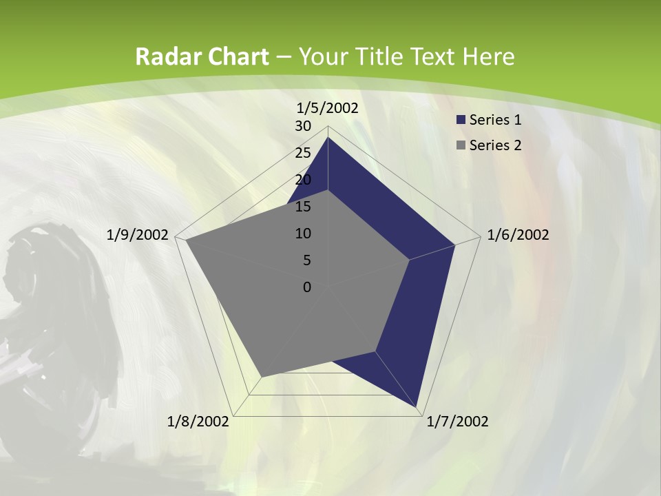 A Person Sitting In Front Of A Colorful Background PowerPoint Template
