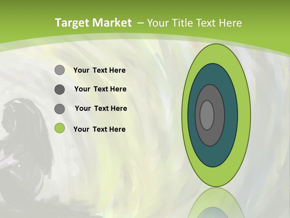 A Person Sitting In Front Of A Colorful Background PowerPoint Template