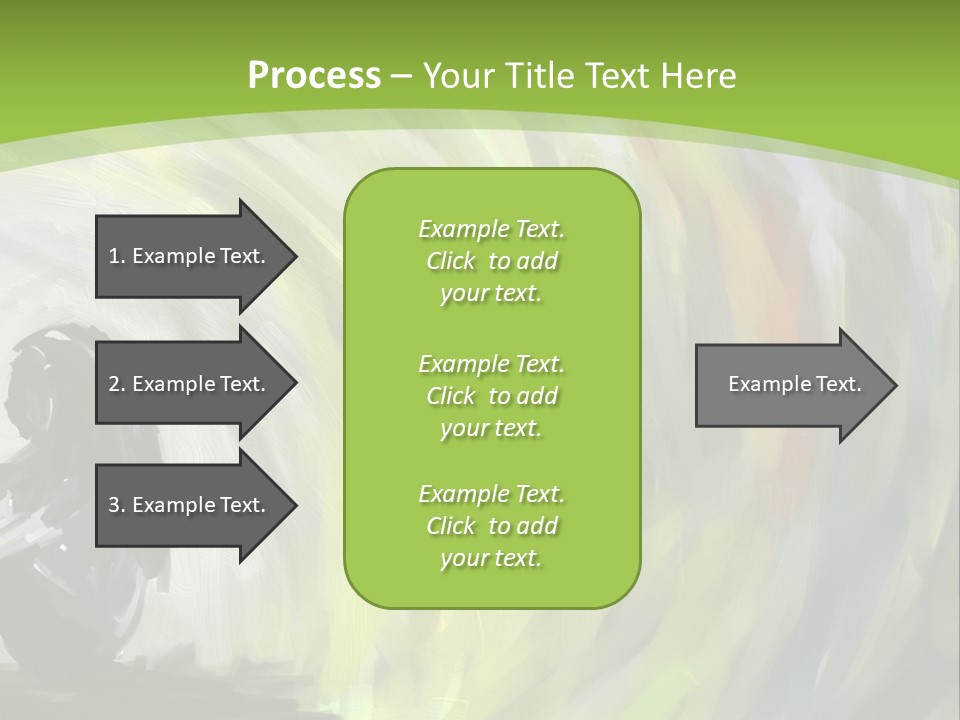 A Person Sitting In Front Of A Colorful Background PowerPoint Template