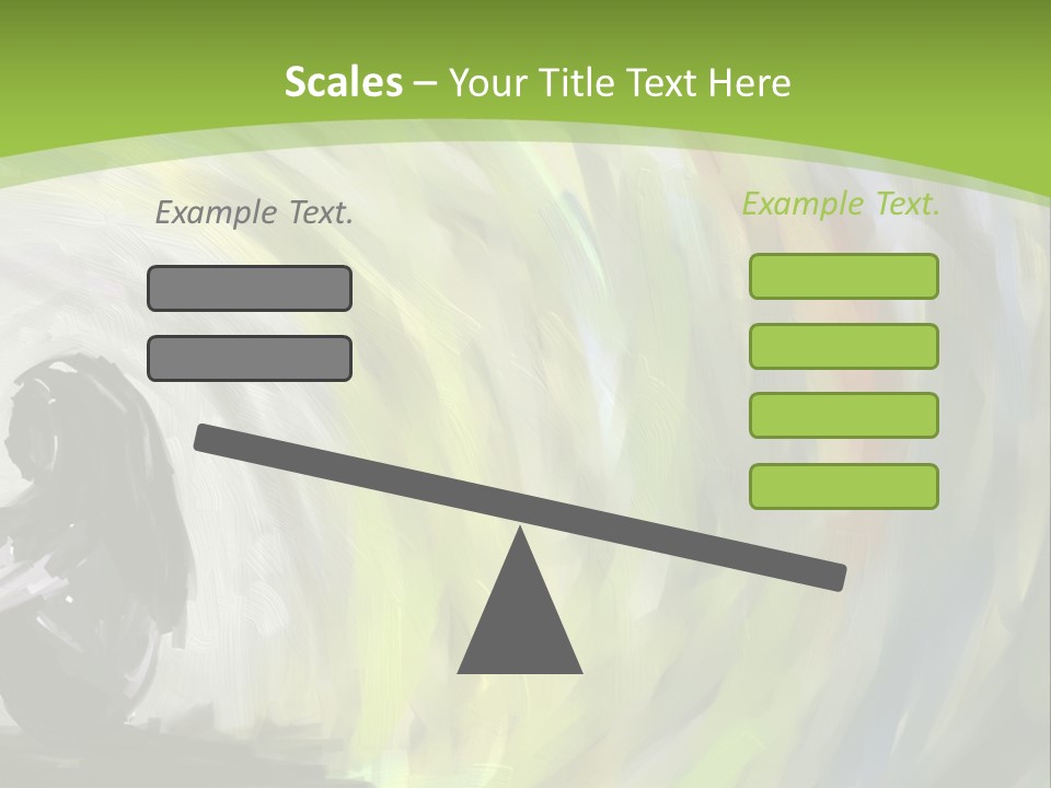 A Person Sitting In Front Of A Colorful Background PowerPoint Template