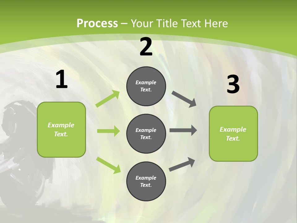 A Person Sitting In Front Of A Colorful Background PowerPoint Template