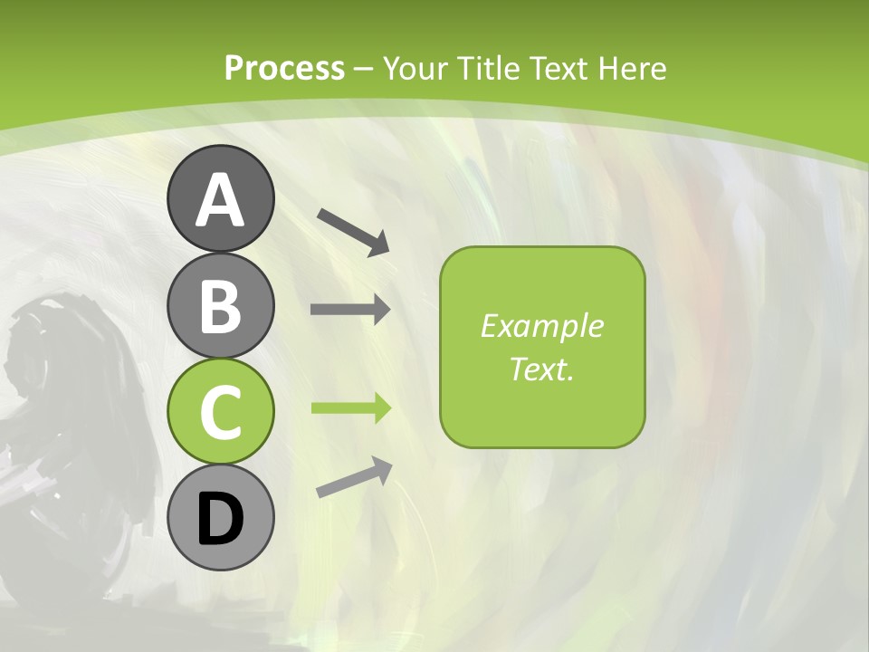 A Person Sitting In Front Of A Colorful Background PowerPoint Template