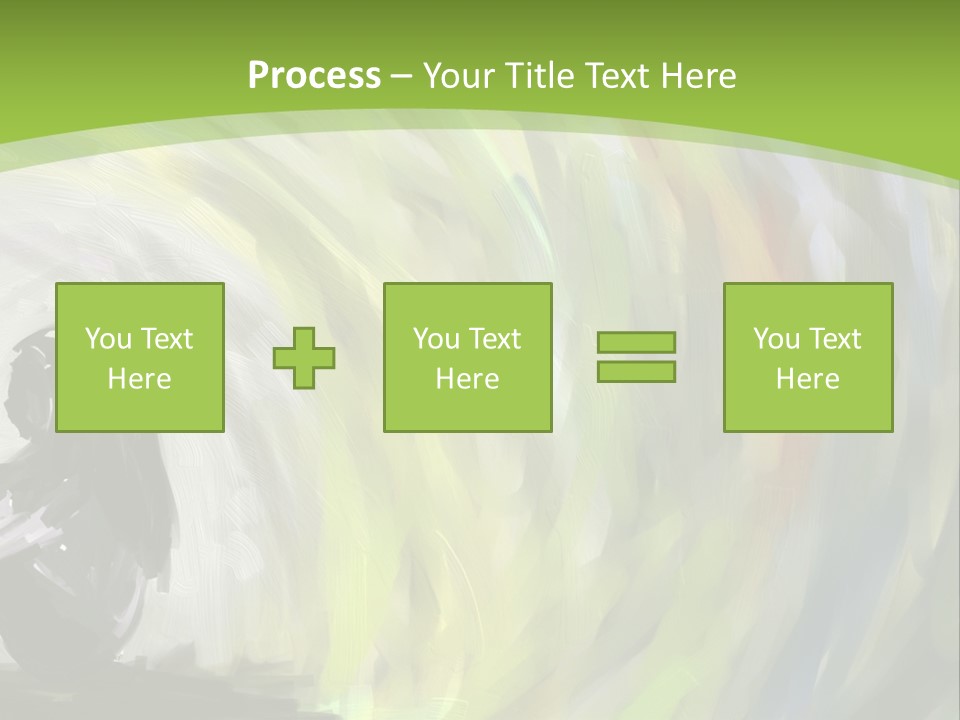 A Person Sitting In Front Of A Colorful Background PowerPoint Template