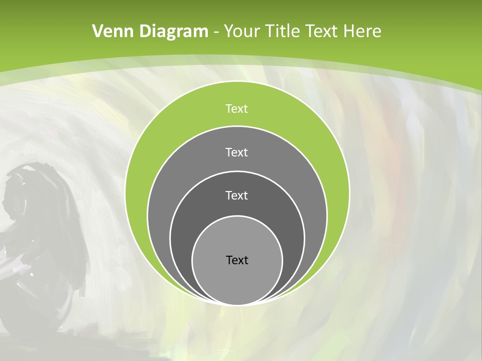 A Person Sitting In Front Of A Colorful Background PowerPoint Template