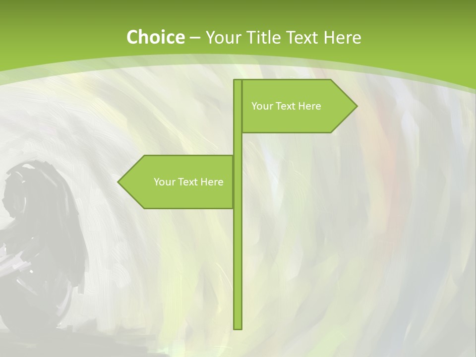 A Person Sitting In Front Of A Colorful Background PowerPoint Template