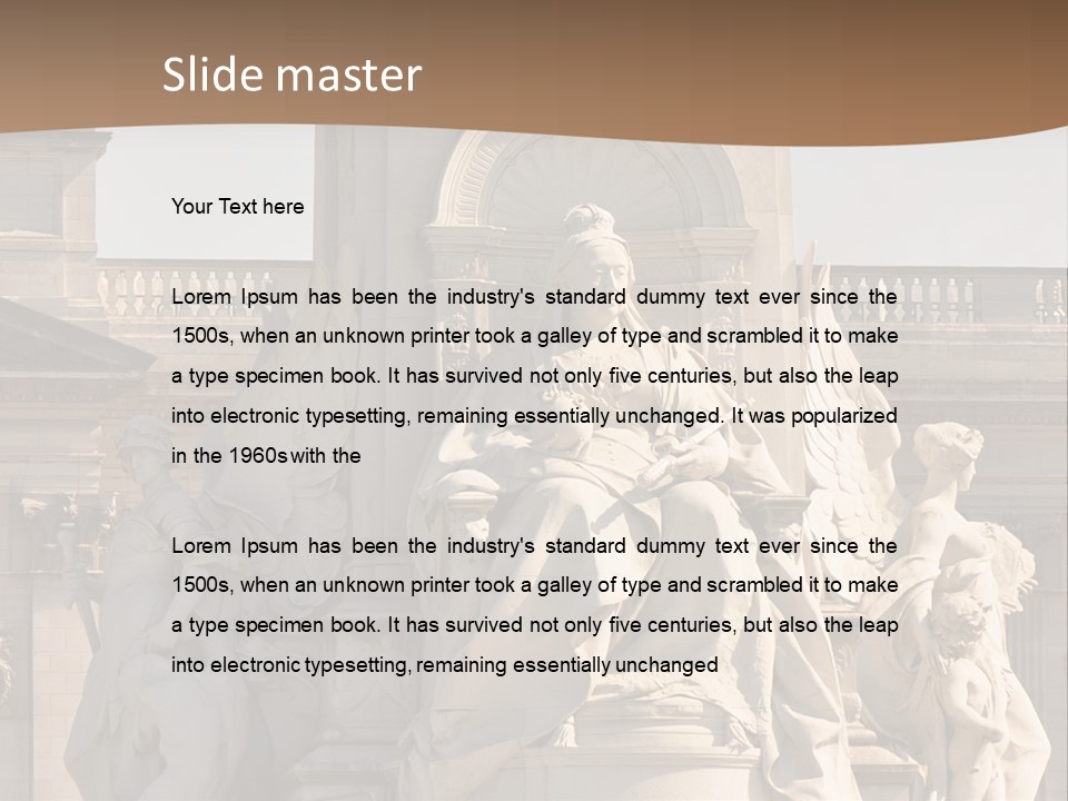 Leader Masonry Great PowerPoint Template