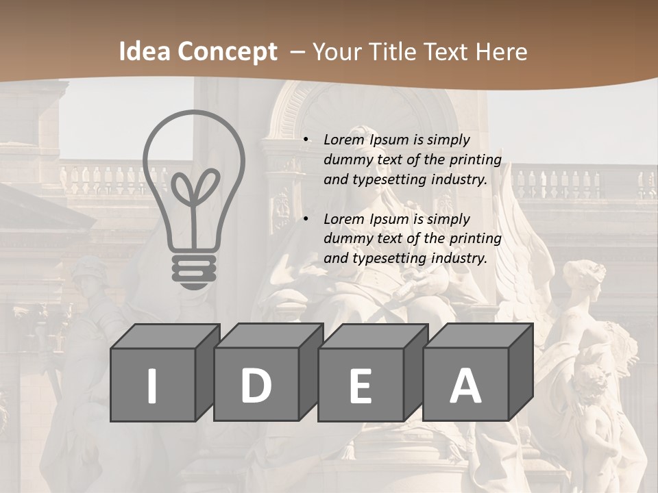 Leader Masonry Great PowerPoint Template