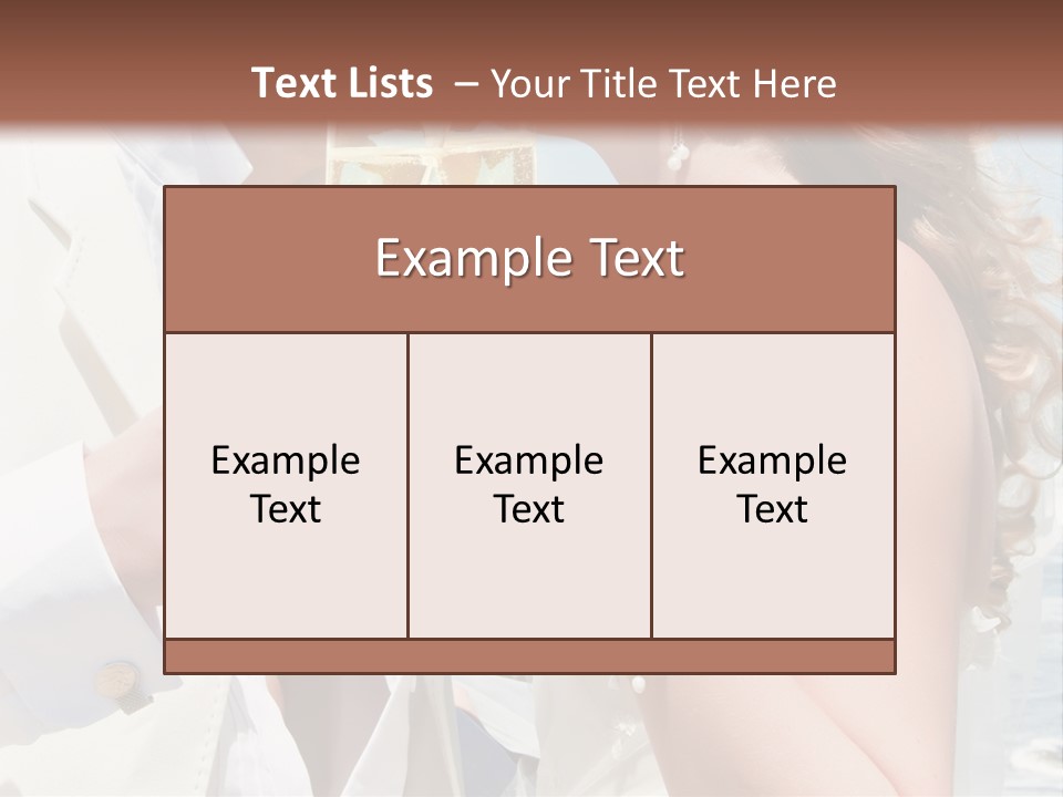 A Man And Woman Kissing While Holding Champagne Glasses PowerPoint Template