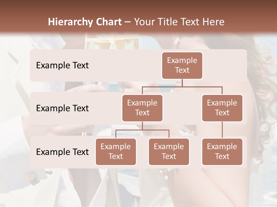 A Man And Woman Kissing While Holding Champagne Glasses PowerPoint Template