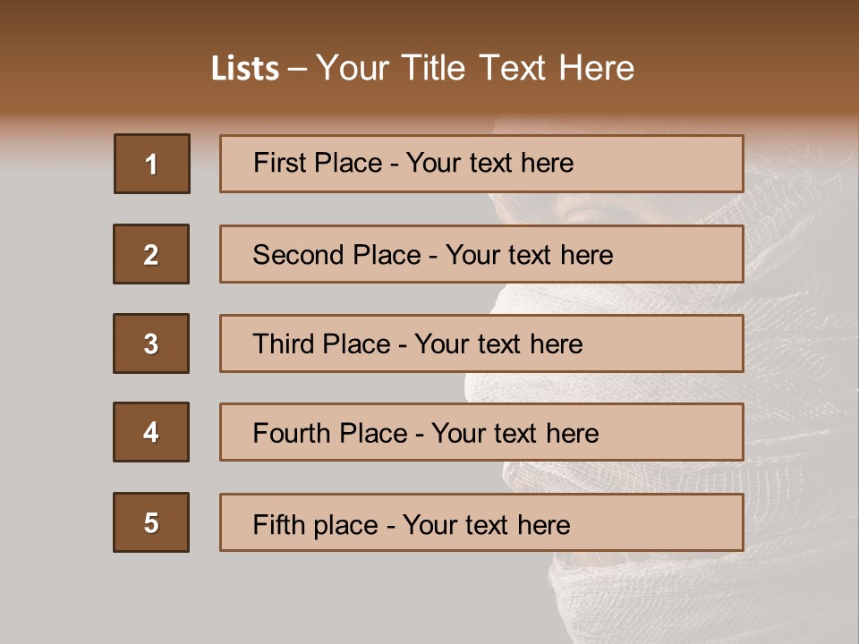 Brown Green Smart PowerPoint Template