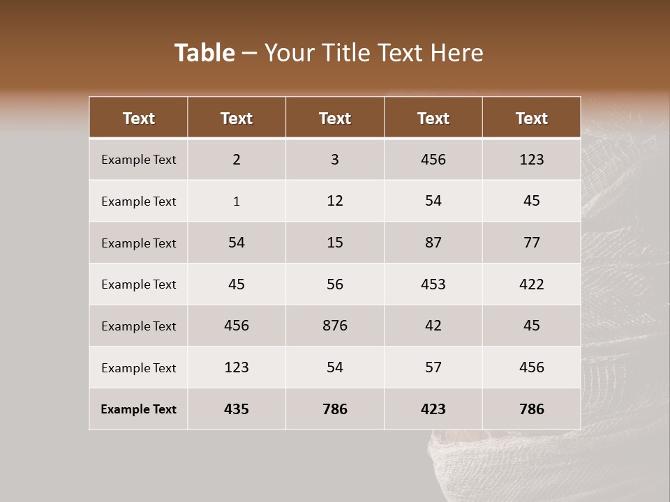 Brown Green Smart PowerPoint Template