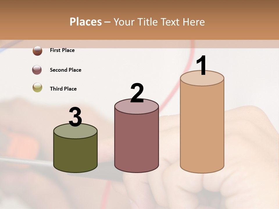 Laborer Profile Electric PowerPoint Template