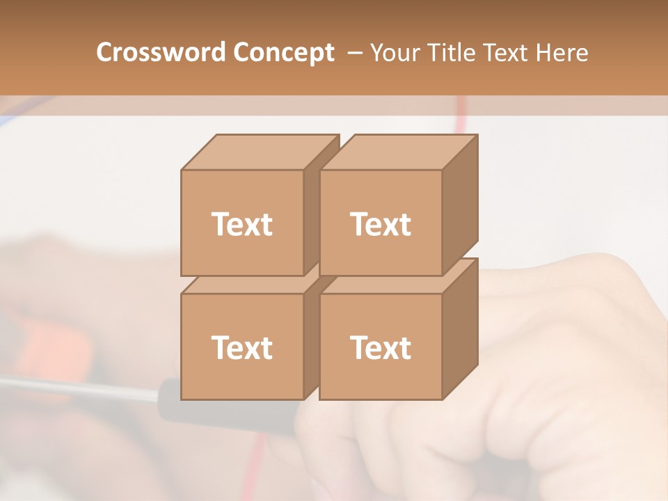 Laborer Profile Electric PowerPoint Template