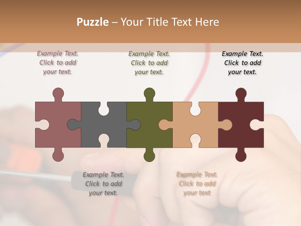 Laborer Profile Electric PowerPoint Template