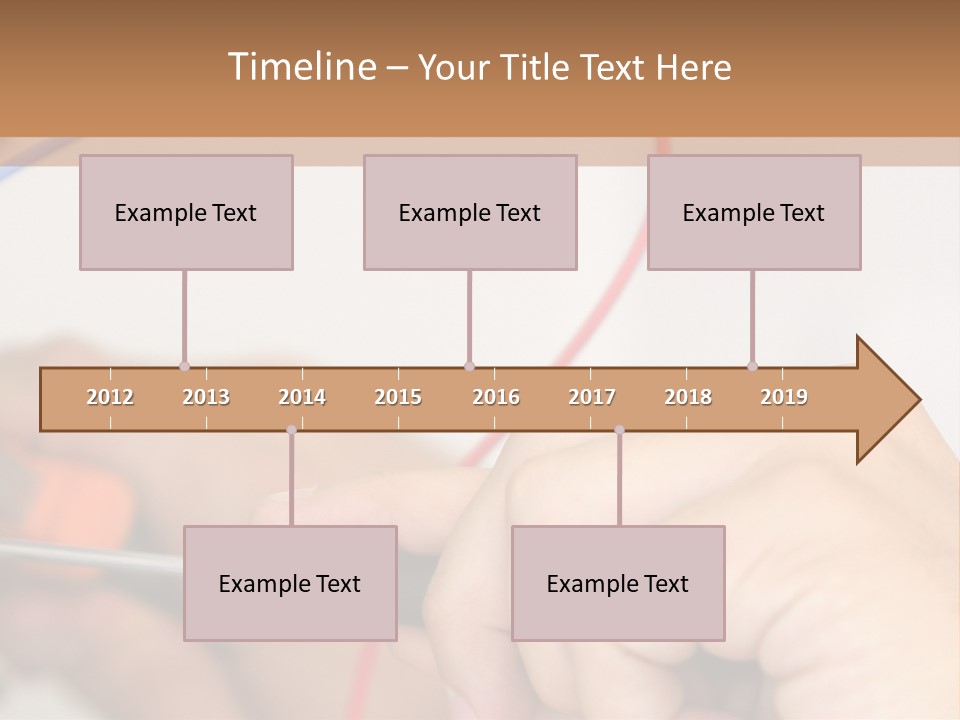 Laborer Profile Electric PowerPoint Template