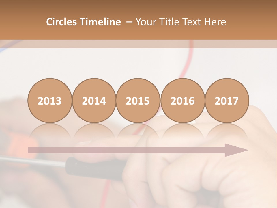 Laborer Profile Electric PowerPoint Template