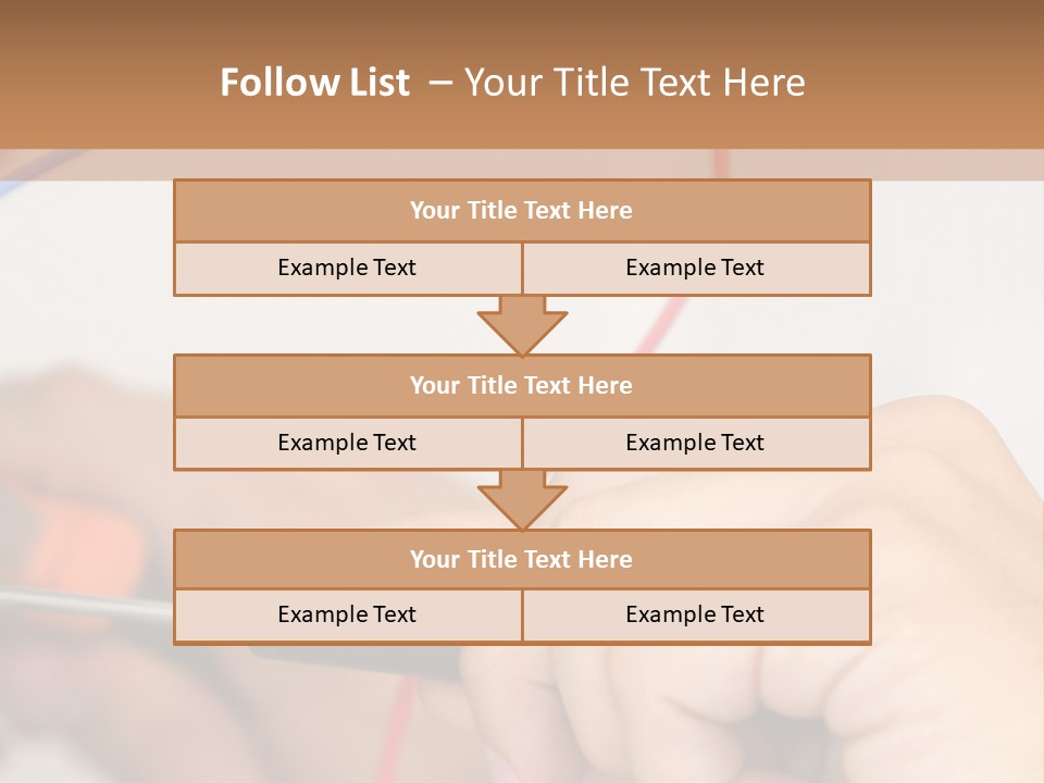 Laborer Profile Electric PowerPoint Template