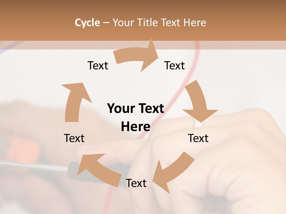 Laborer Profile Electric PowerPoint Template