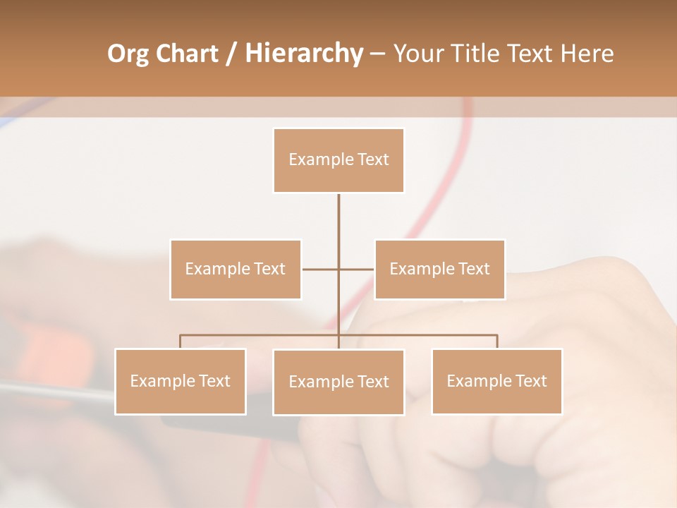 Laborer Profile Electric PowerPoint Template