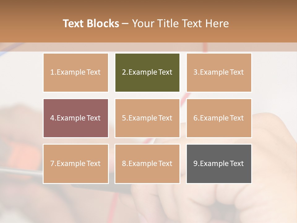 Laborer Profile Electric PowerPoint Template