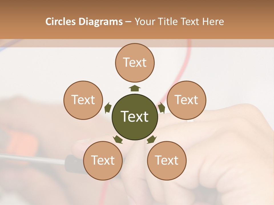 Laborer Profile Electric PowerPoint Template