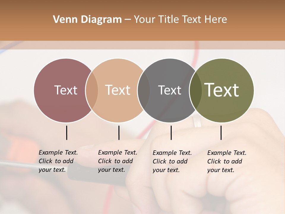 Laborer Profile Electric PowerPoint Template
