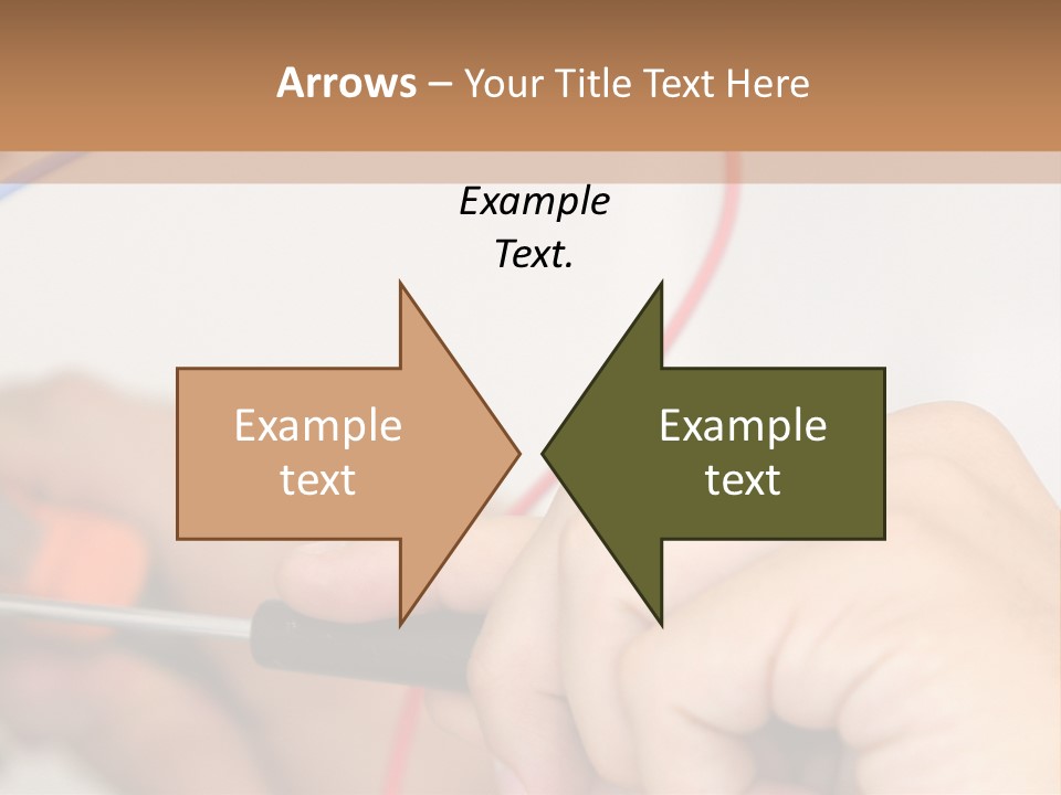 Laborer Profile Electric PowerPoint Template