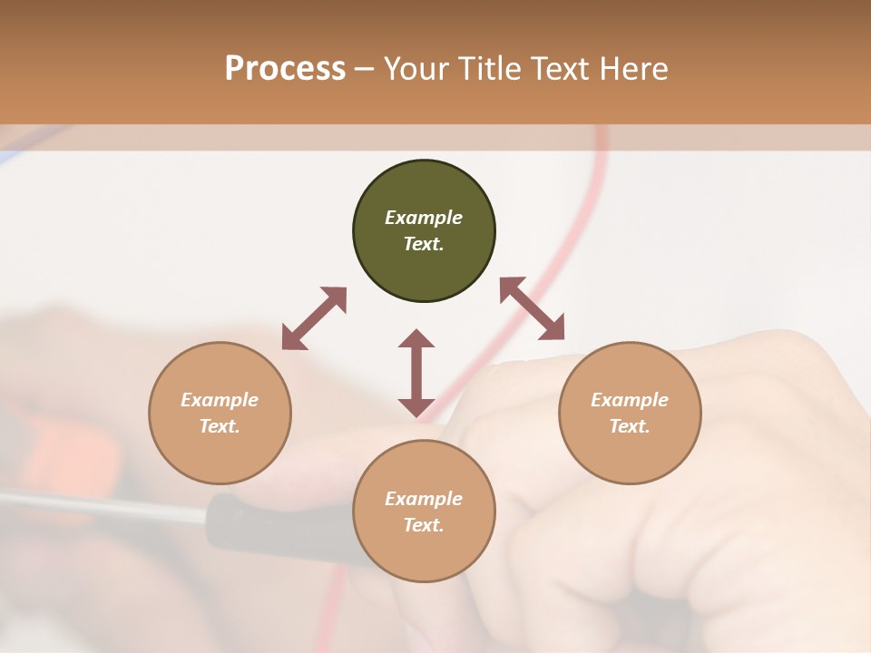 Laborer Profile Electric PowerPoint Template