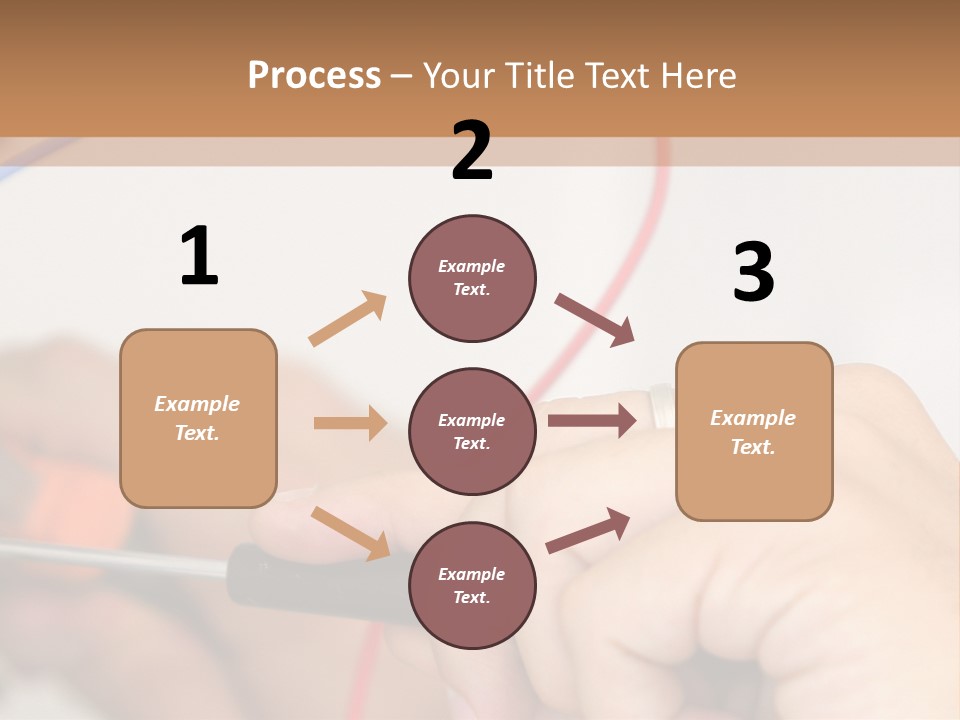 Laborer Profile Electric PowerPoint Template