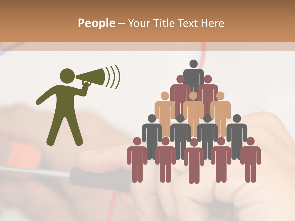 Laborer Profile Electric PowerPoint Template