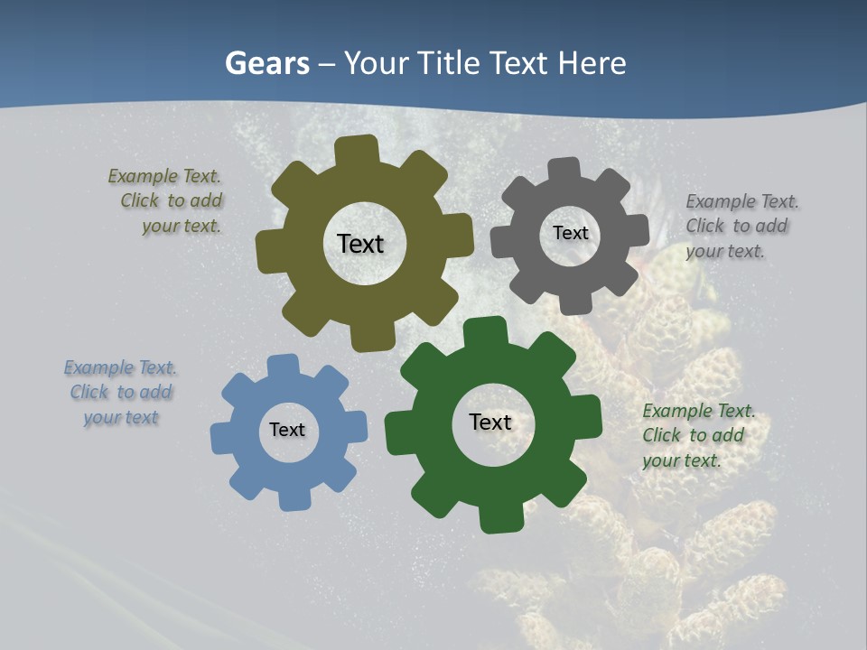 Track Motion Route PowerPoint Template