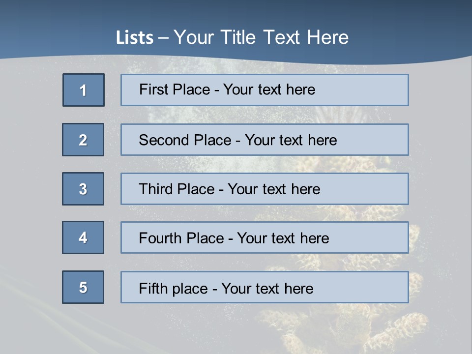 Track Motion Route PowerPoint Template