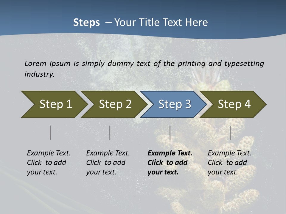 Track Motion Route PowerPoint Template