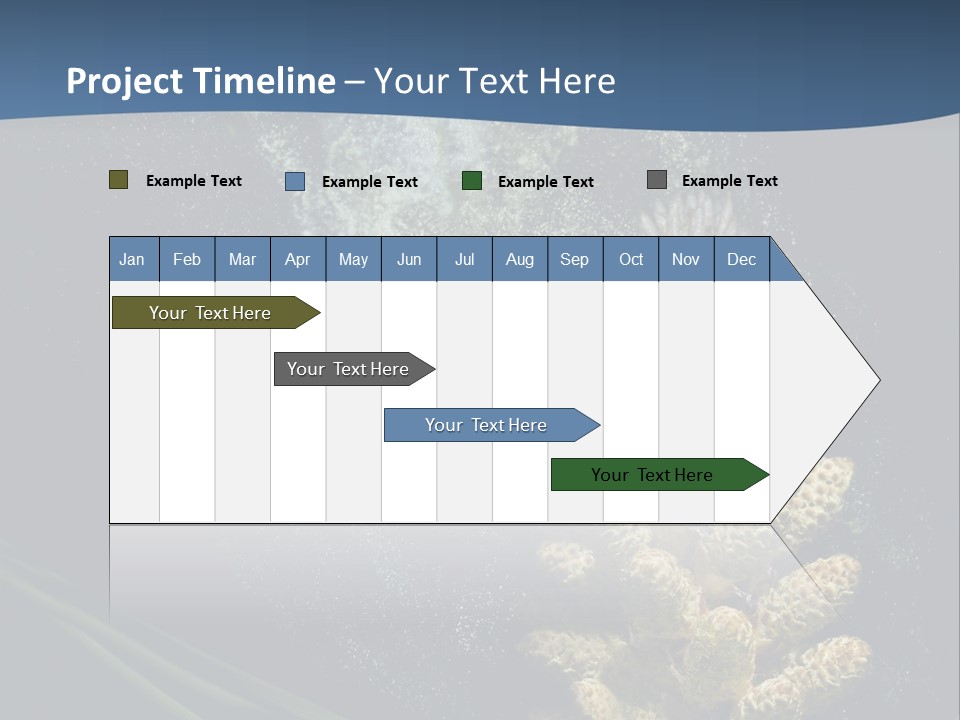 Track Motion Route PowerPoint Template