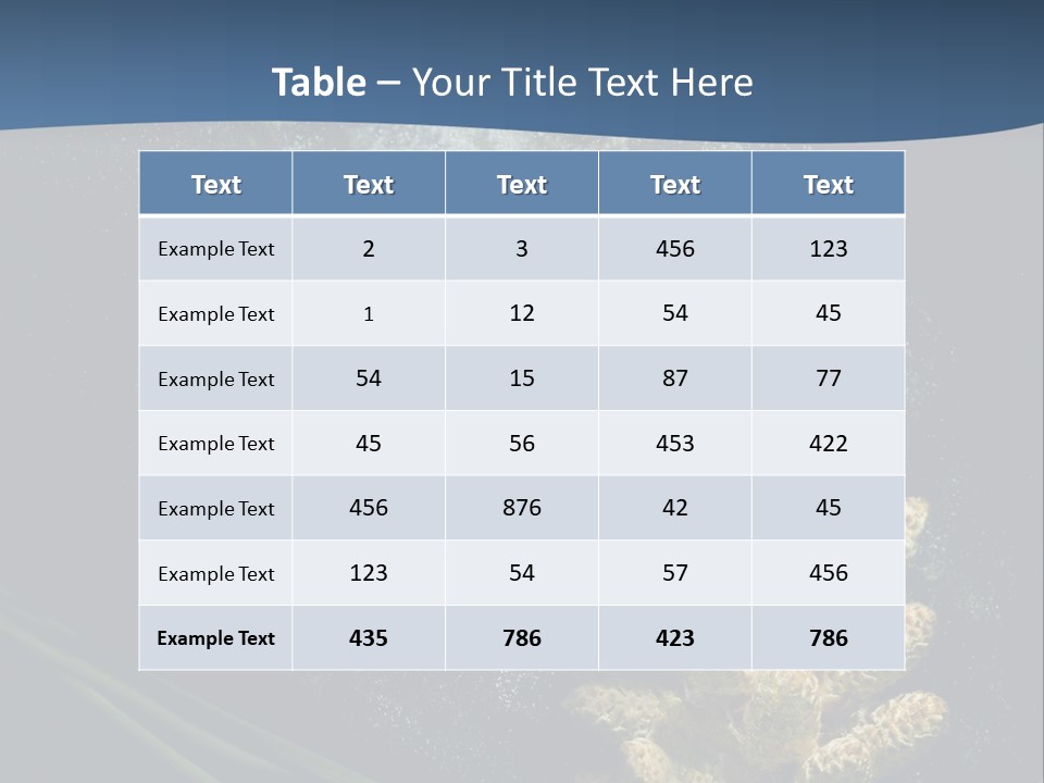 Track Motion Route PowerPoint Template