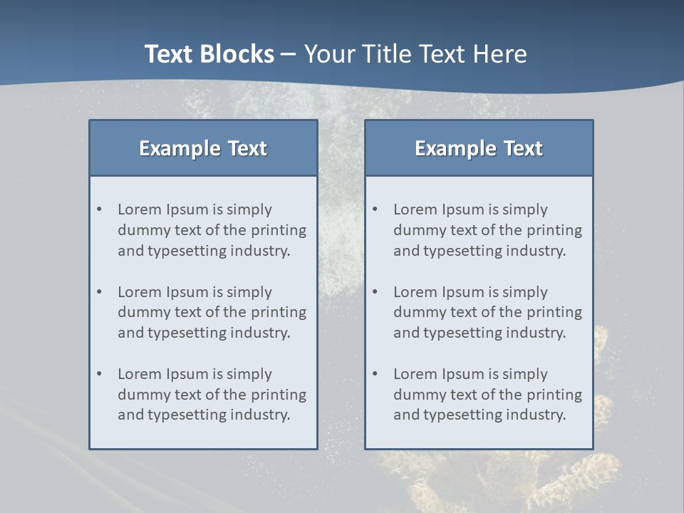 Track Motion Route PowerPoint Template