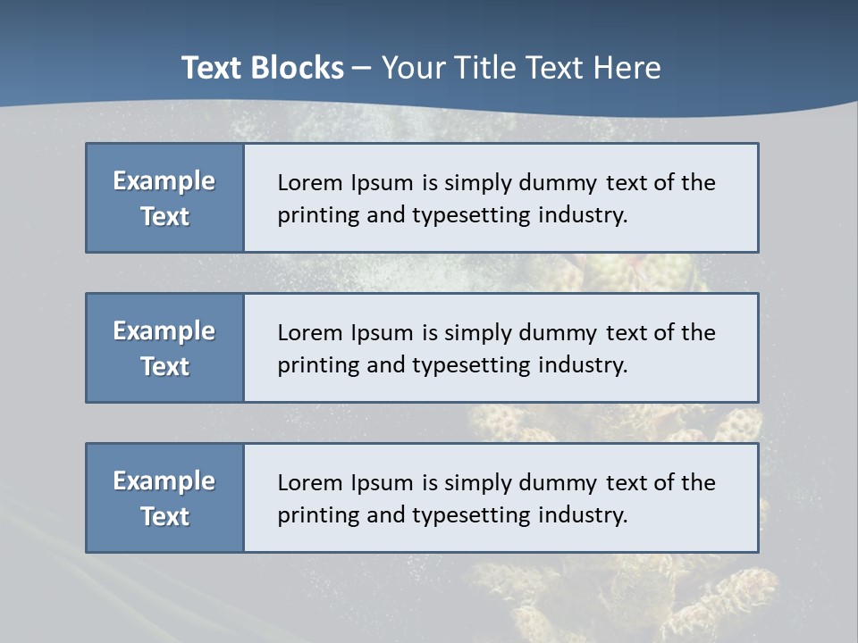 Track Motion Route PowerPoint Template