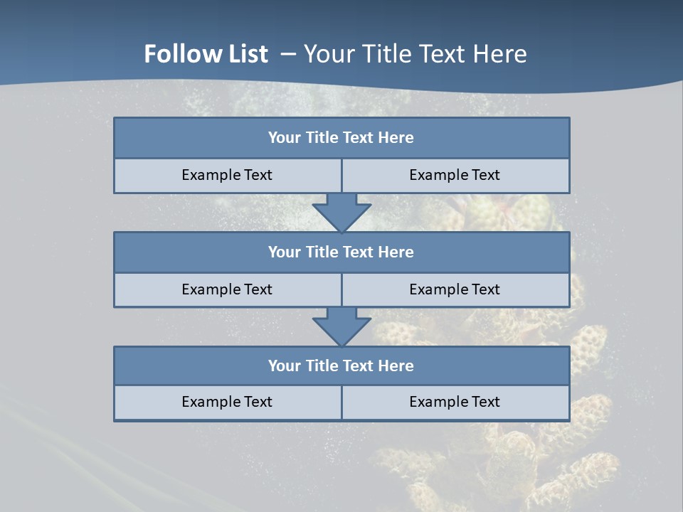 Track Motion Route PowerPoint Template