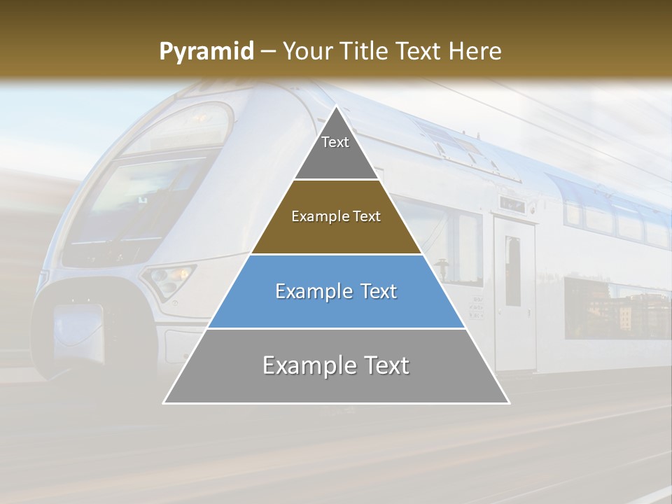 Track Motion Route PowerPoint Template