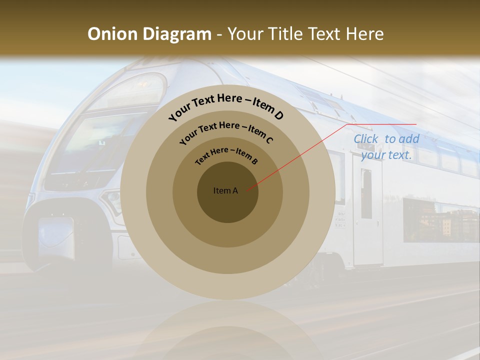 Track Motion Route PowerPoint Template