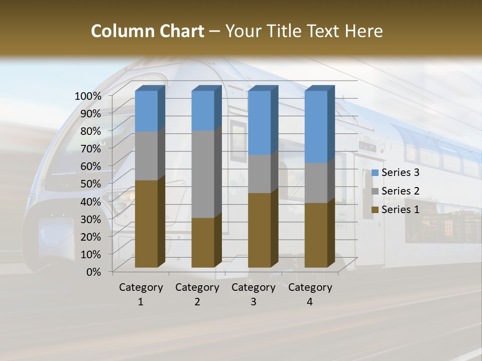 Track Motion Route PowerPoint Template