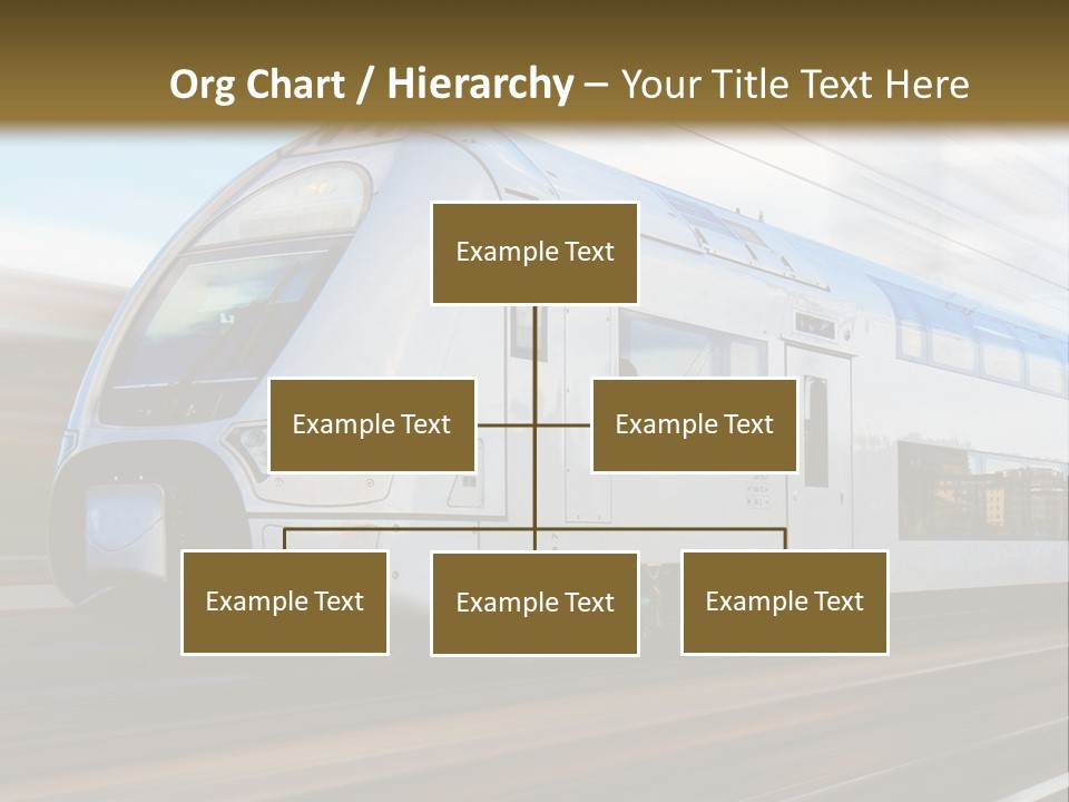 Track Motion Route PowerPoint Template