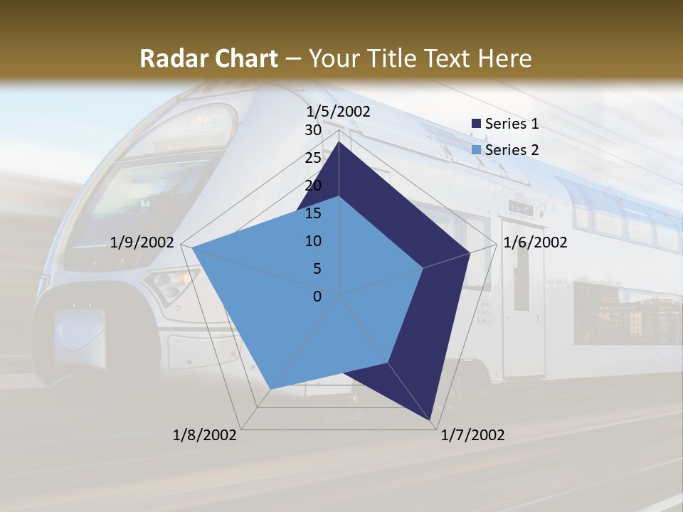 Track Motion Route PowerPoint Template