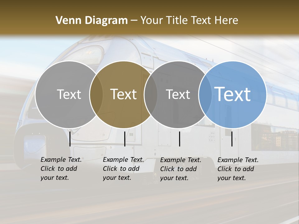 Track Motion Route PowerPoint Template