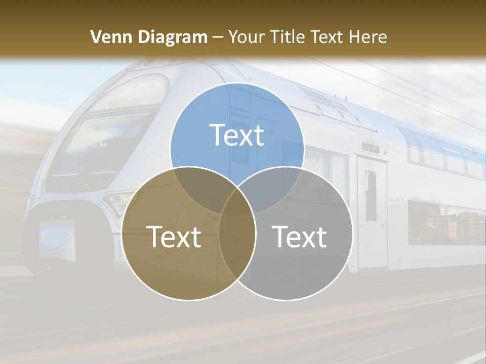 Track Motion Route PowerPoint Template