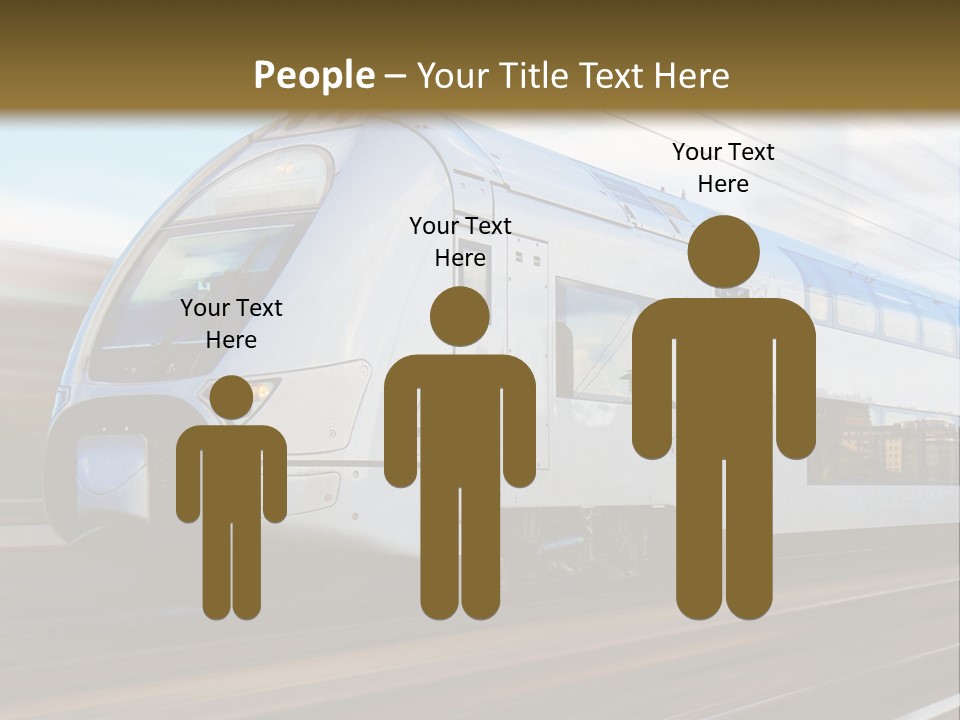 Track Motion Route PowerPoint Template
