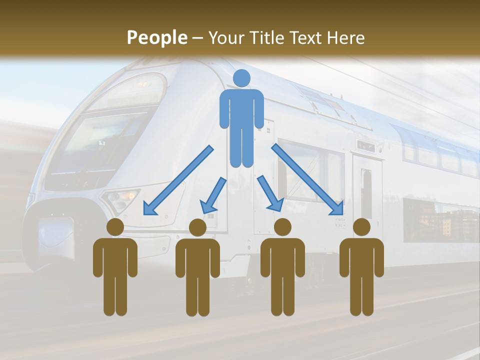 Track Motion Route PowerPoint Template